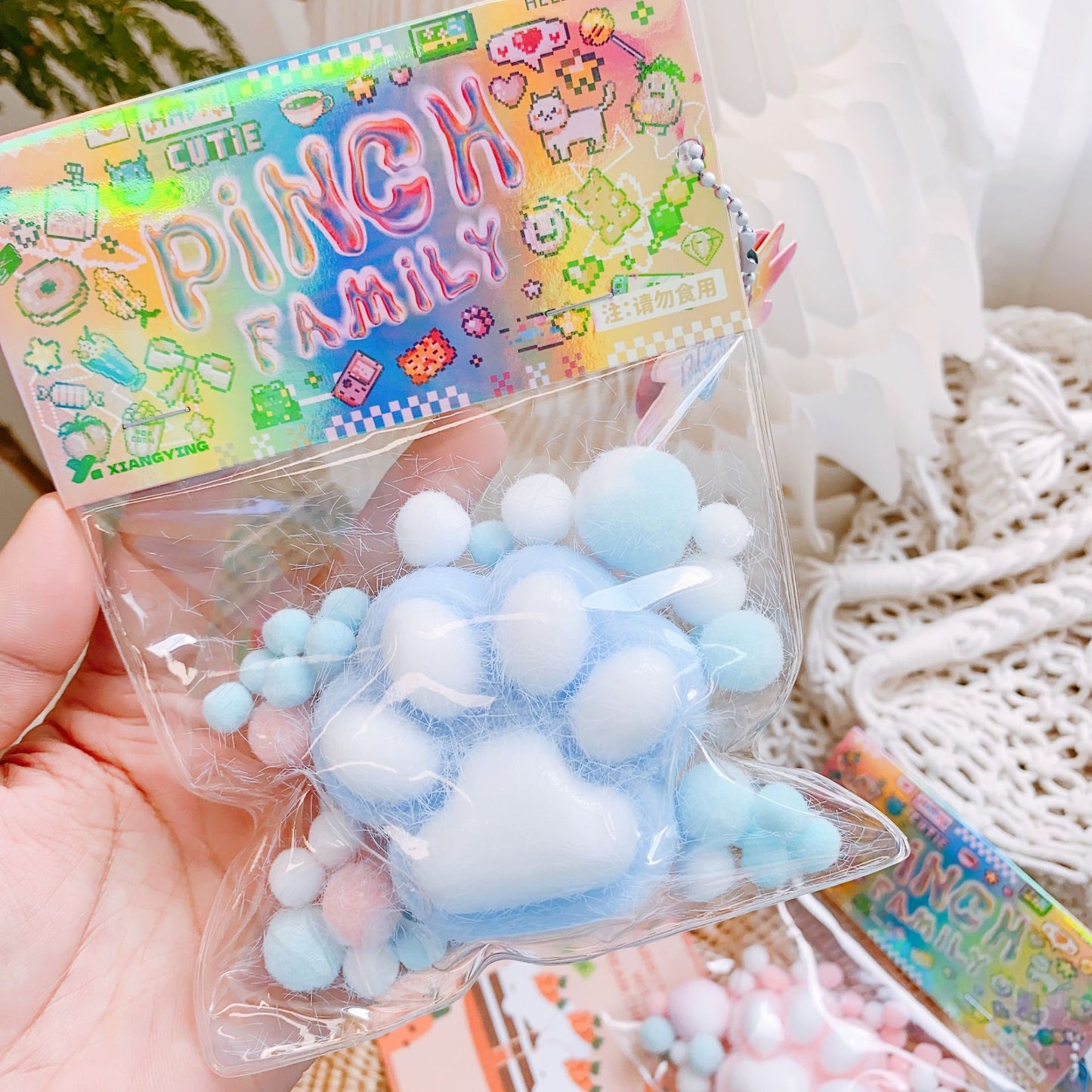 Taba Plush Kitty Paw 🐾✨