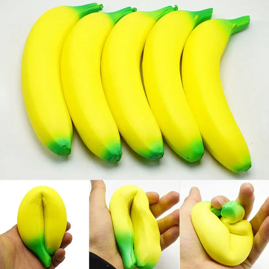Banana Squishy  Soft & Lightweight