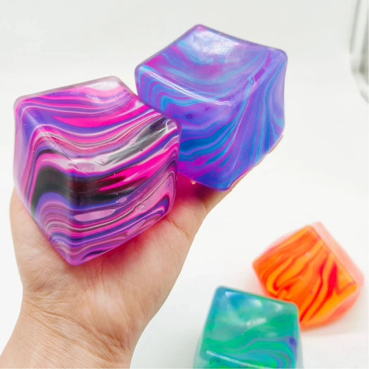 Needoh DUPE Soft and Glutinous Swirly Cube