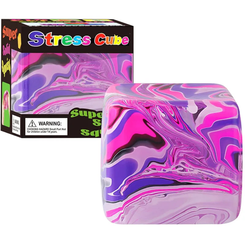 Needoh DUPE Soft and Glutinous Swirly Cube